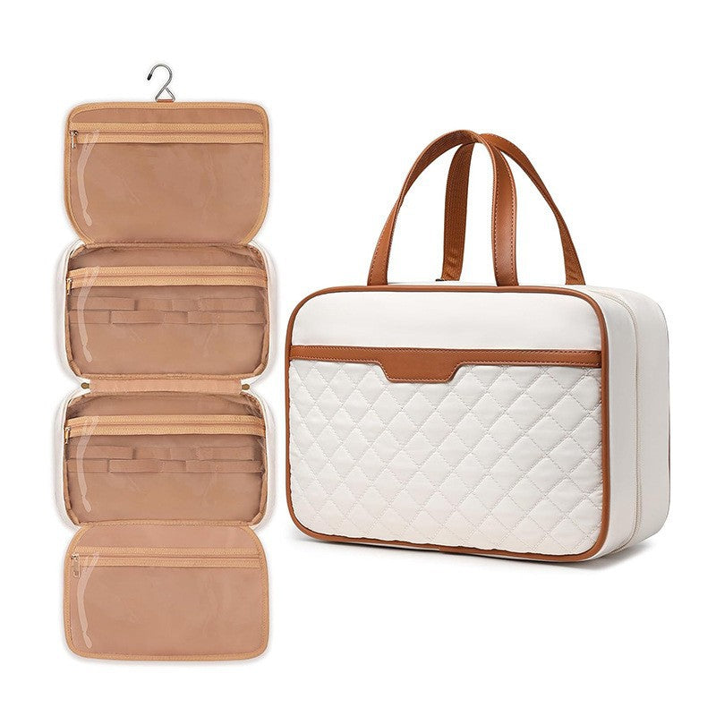 Cosmetic Organizer Bag with Removable Compartments Bowlift