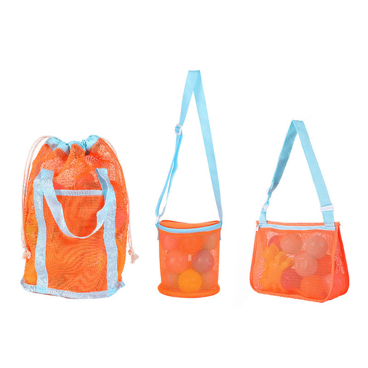 Sporty Shoulder Bag Made of Breathable Mesh Material Bowlift