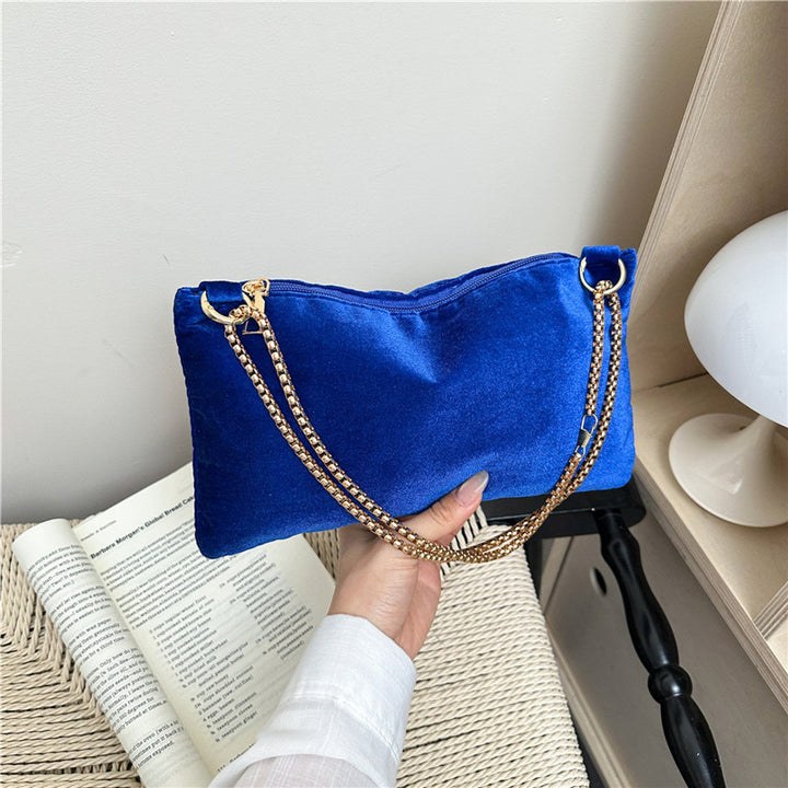 WoElegant Velvet Clutch Bag Bowlift