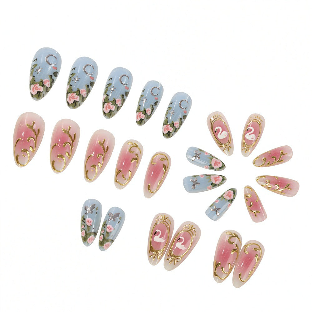 Elegant and playful artificial nails Bowlift