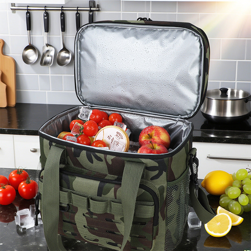 Insulated Camouflage Lunch Cooler