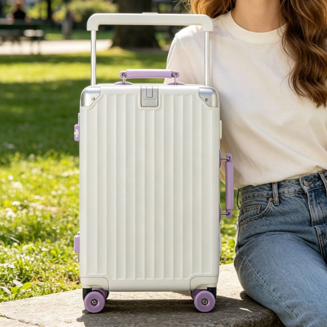 Unisex Compact Hard Shell Travel Trolley Bowlift 1784384471