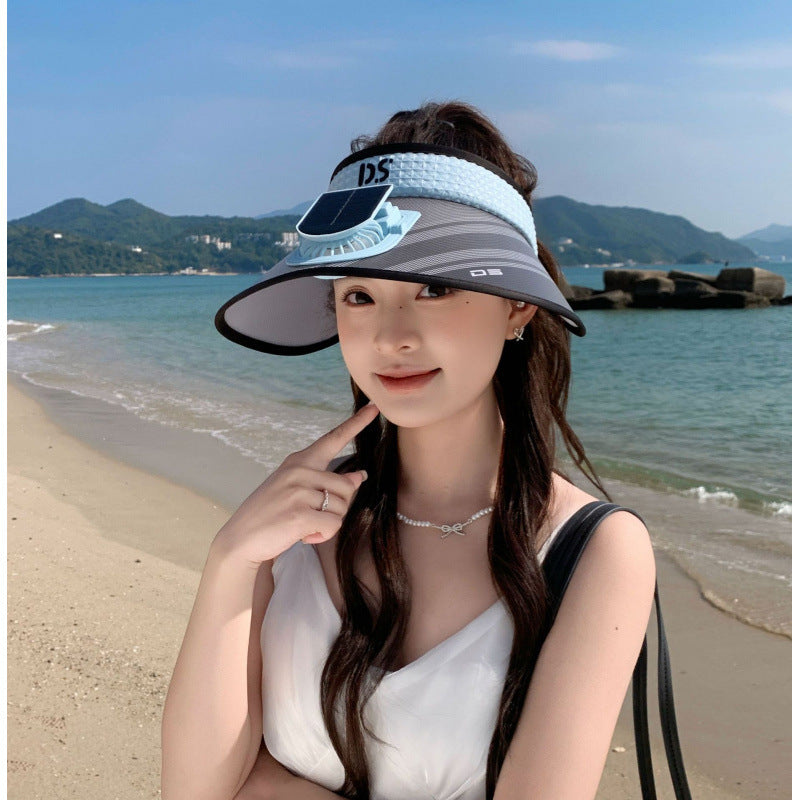 Adjustable sun visor with UV protection and padded headband Bowlift