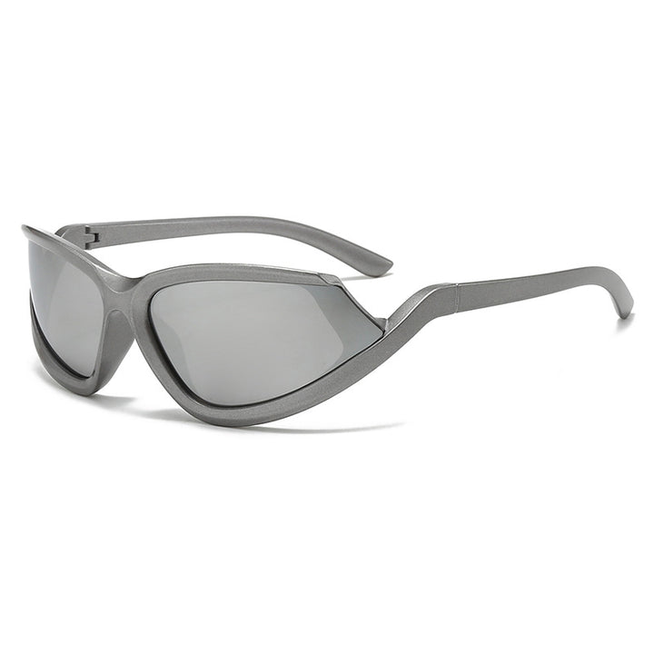 Women futuristic sunglasses with aerodynamic design Bowlift