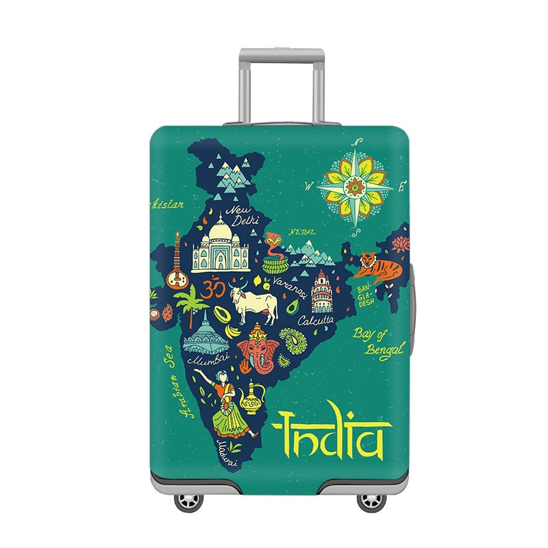 Cartoon Cat Design Hard Shell Luggage Bowlift