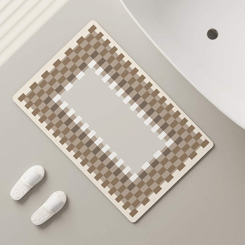 Textured Bathroom Mat Bowlift