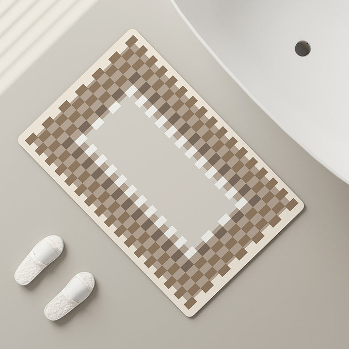 Textured Bathroom Mat Bowlift