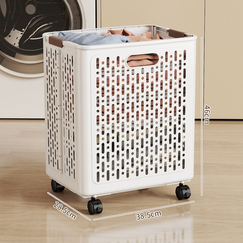 Rolling Laundry Basket Bowlift