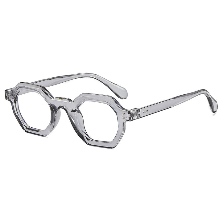 Women's octagonal sunglasses with stylish pattern and UV protection Bowlift