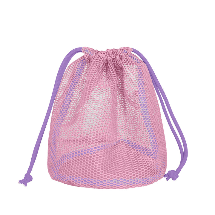 Practical mesh bag with drawstring Bowlift