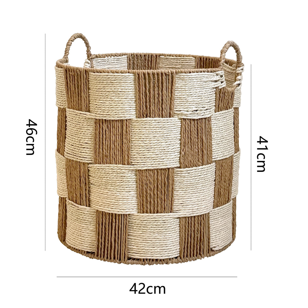 Basket with decorative honeycomb design Bowlift