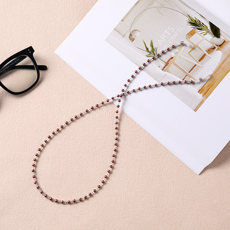 Stylish Beaded Eyewear Chain Bowlift