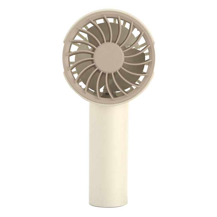 Unisex compact portable handheld fan with rechargeable battery quiet brushless motor ergonomic grip Bowlift