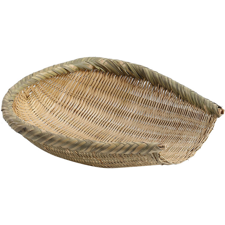 Oval Handwoven Storage Basket Bowlift