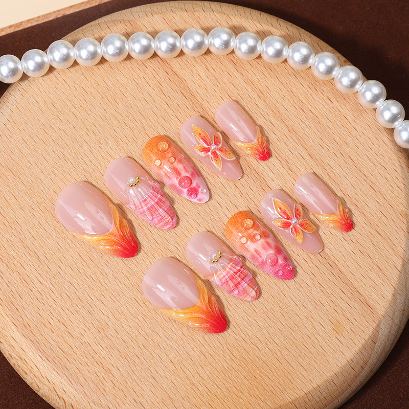 Decorative Gel Nail Tips Bowlift