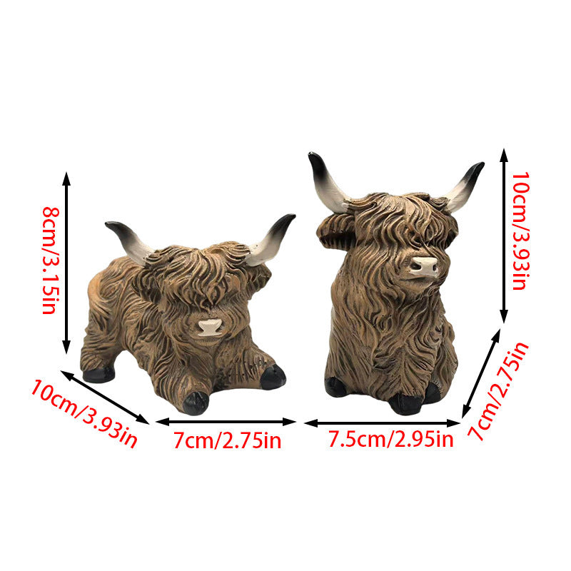 Decorative Highlander figure Bowlift