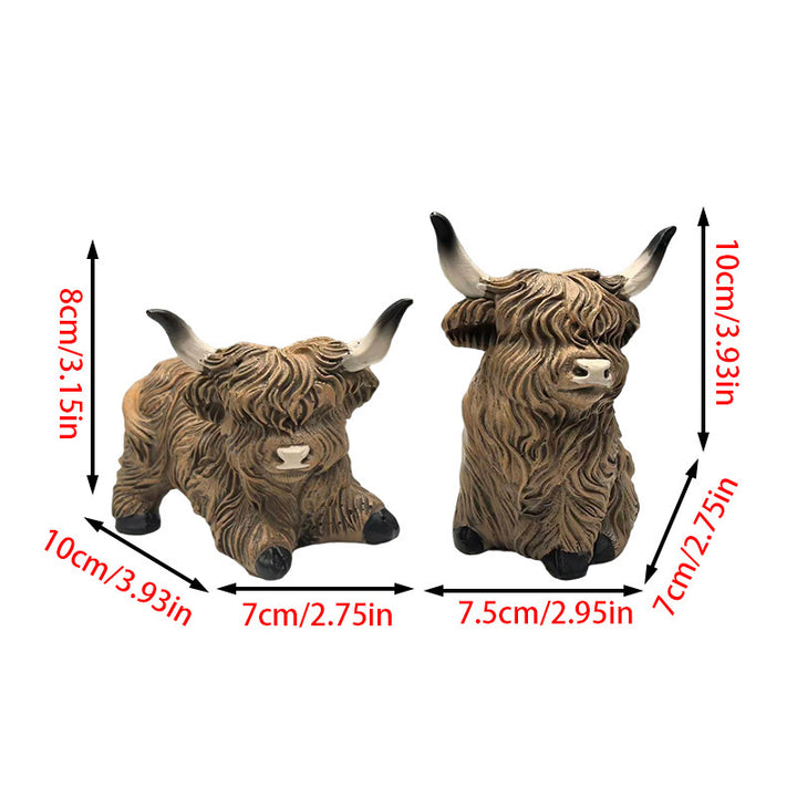Decorative Highlander figure Bowlift
