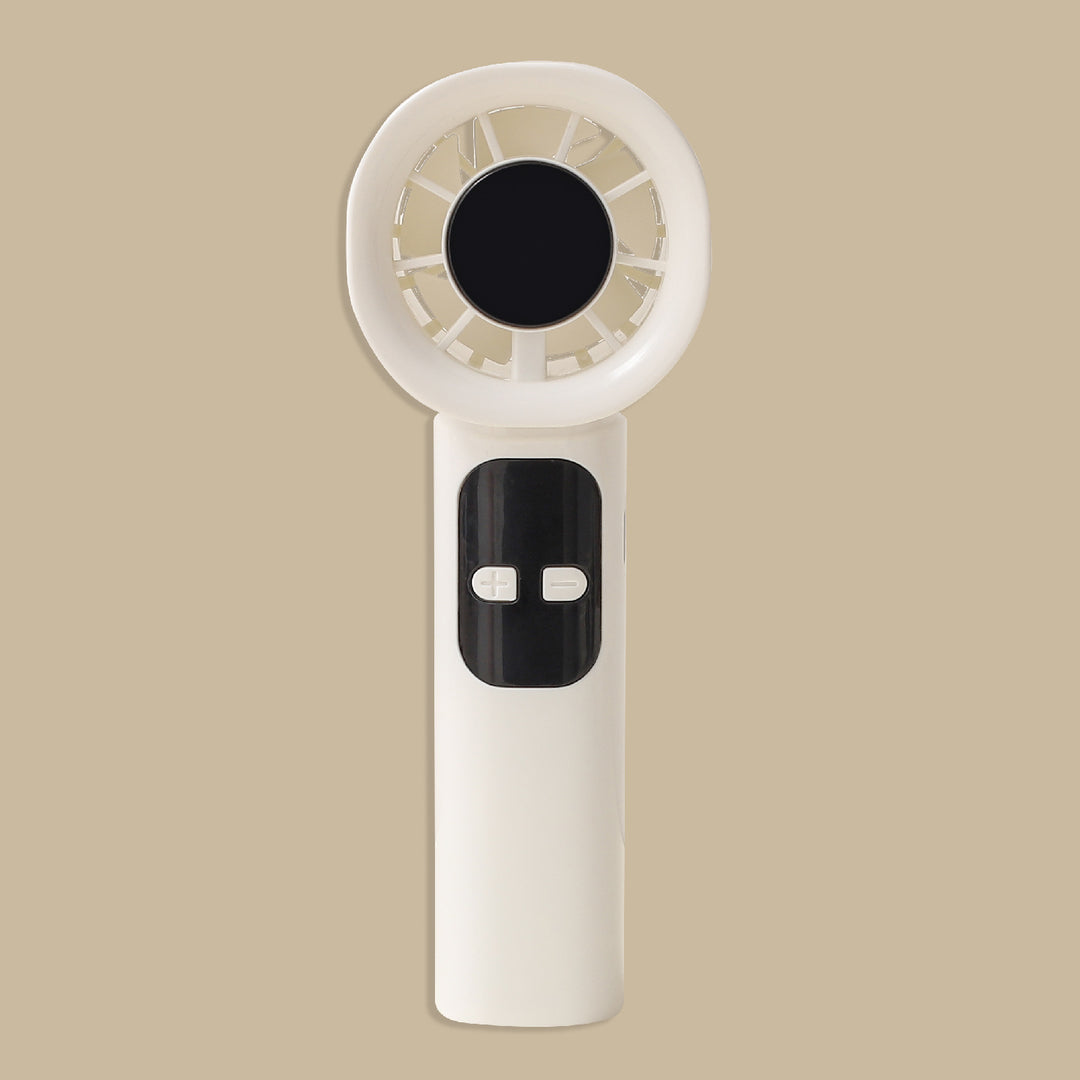 Ladies Portable Handheld Fan with Variable Speed Control Bowlift