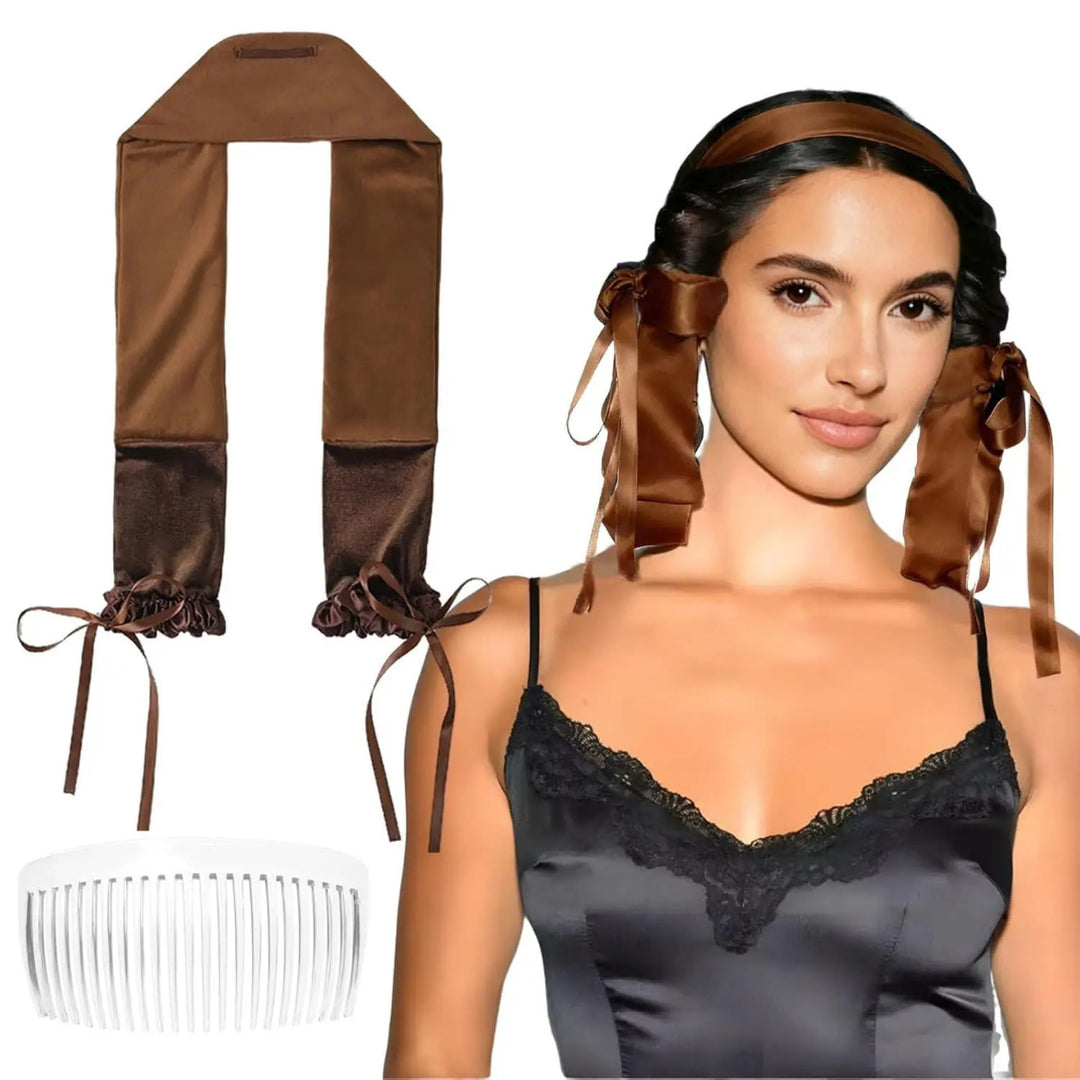 Elegant Satin Hair Wrap