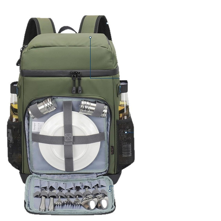 Insulated Multi-Function Backpack Bag Bowlift