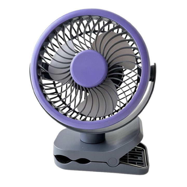 Unisex Portable Clip Fan with Flexible Tilt Mechanism Bowlift