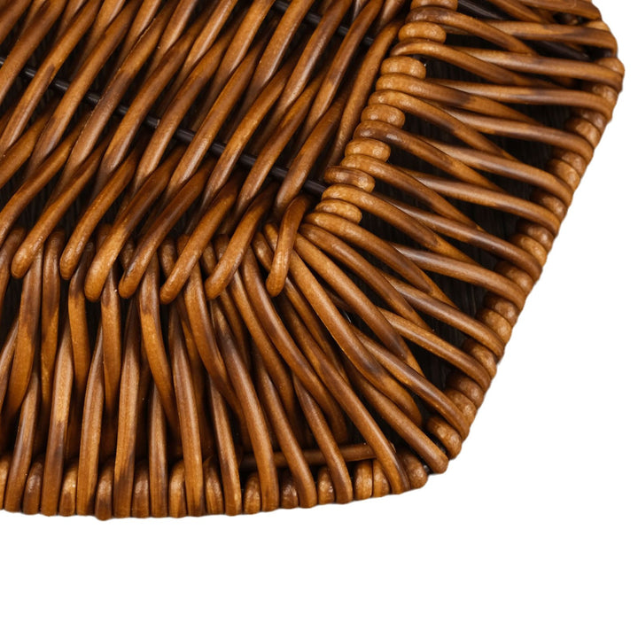 Rectangular Woven Storage Basket Bowlift