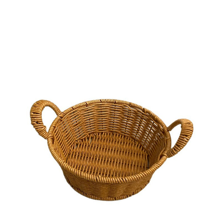 Handwoven Decorative Serving Basket Bowlift