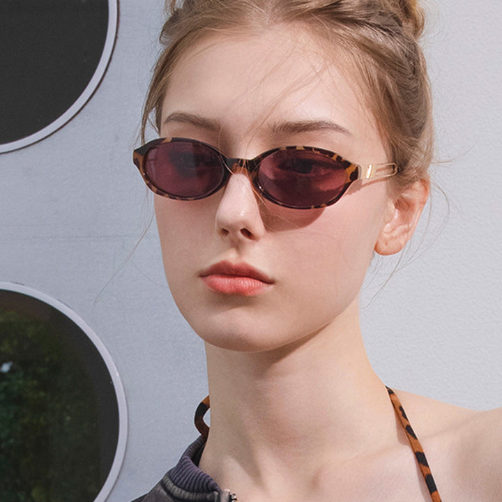 Women's fashionable sunglasses in elegant tortoiseshell pattern Bowlift