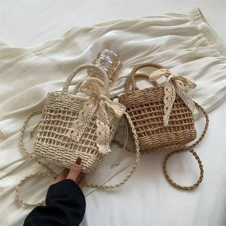 Handcrafted laundry basket bag Bowlift