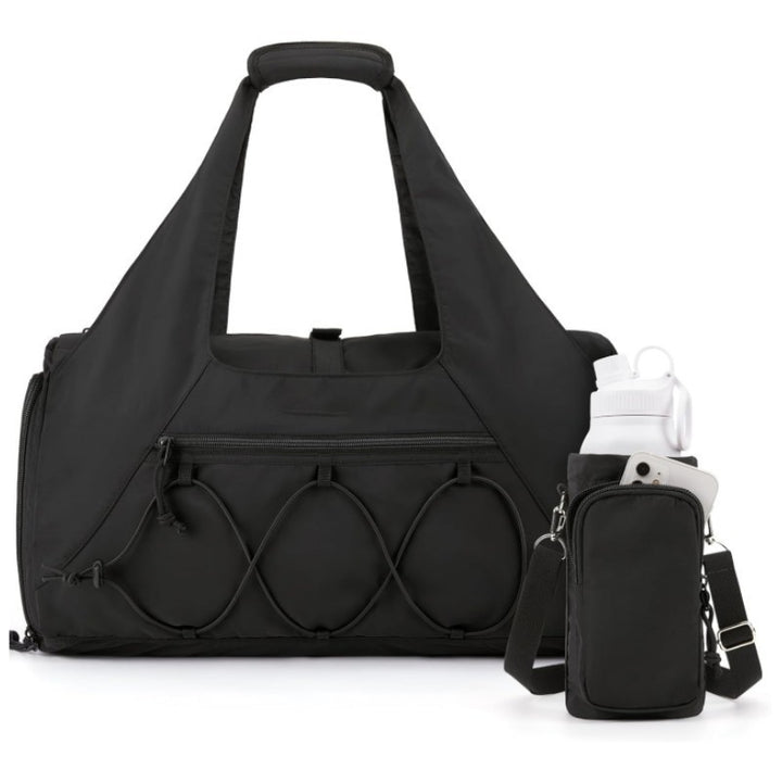 Multi-Functional Workout Duffle Bag with Water Bottle Holder Bowlift