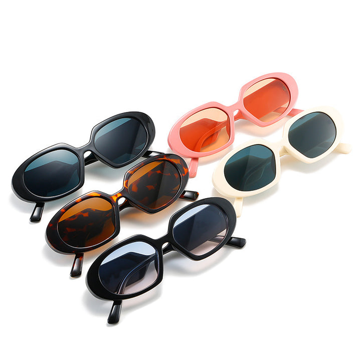 Chic Oversized Geometric Sunglasses Bowlift