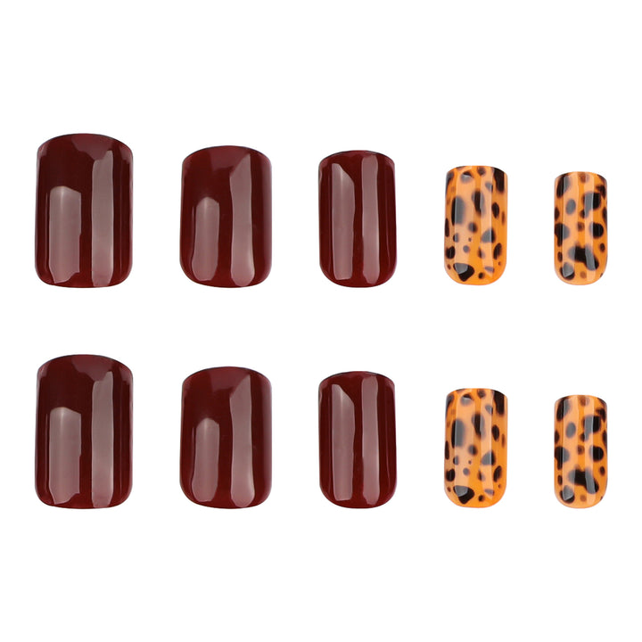 Artful nail art with animal leopard design Bowlift