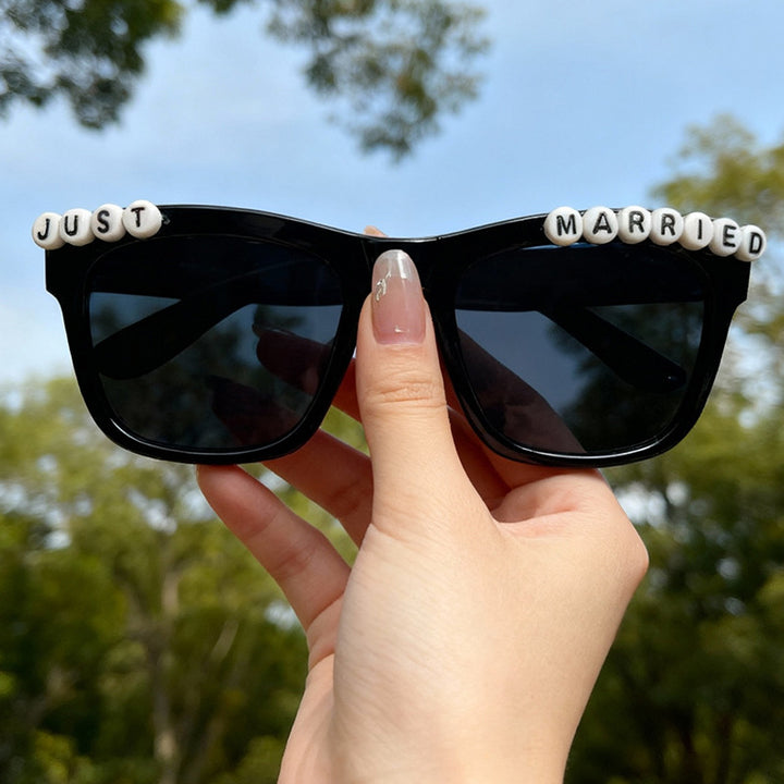 Fashionable Wedding-Themed Sunglasses Bowlift