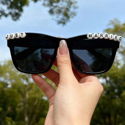 Fashionable Wedding-Themed Sunglasses Bowlift