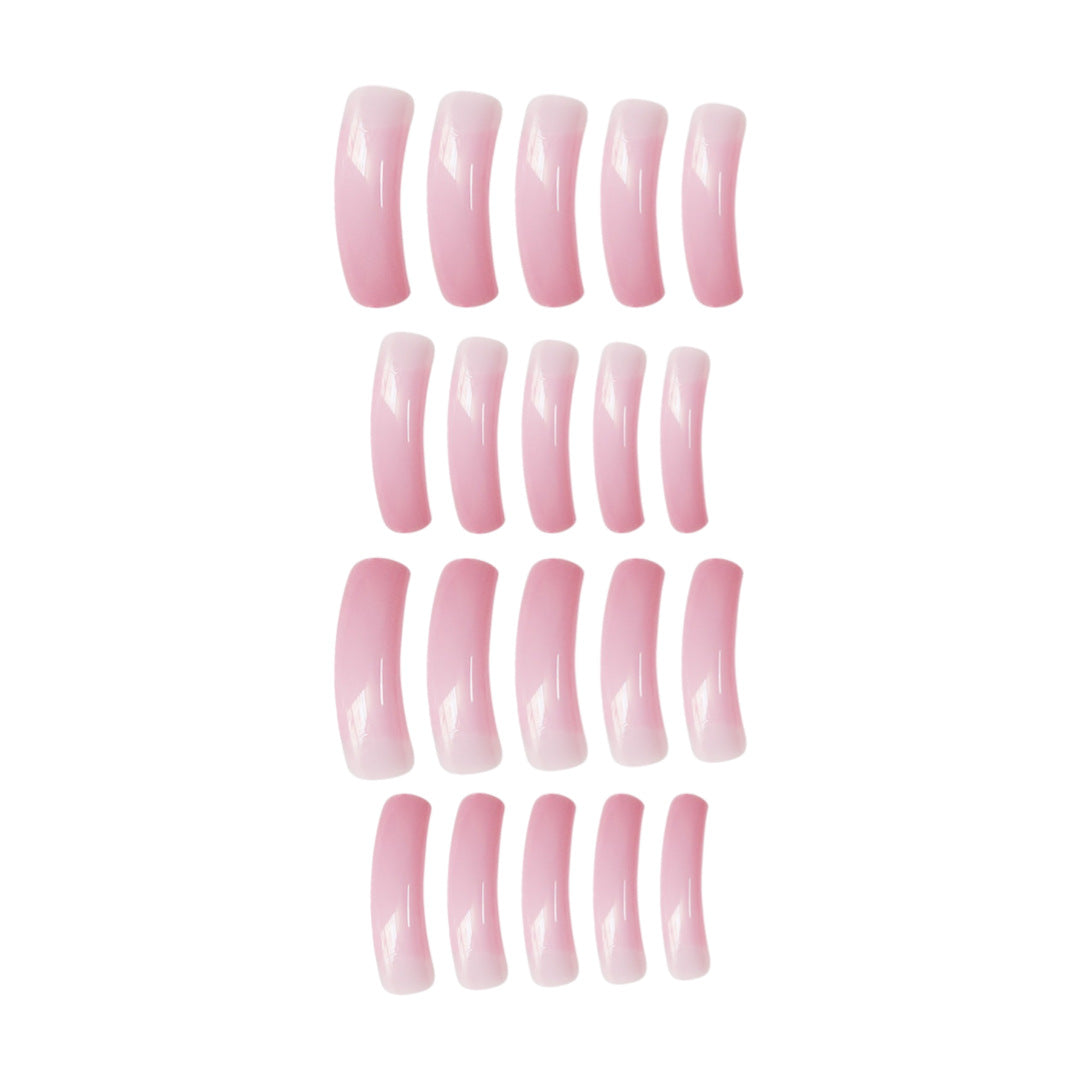 Ombre Press-On Nails Bowlift