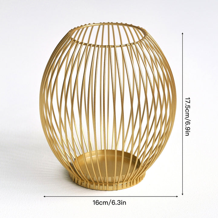 Decorative Metal Vase Bowlift