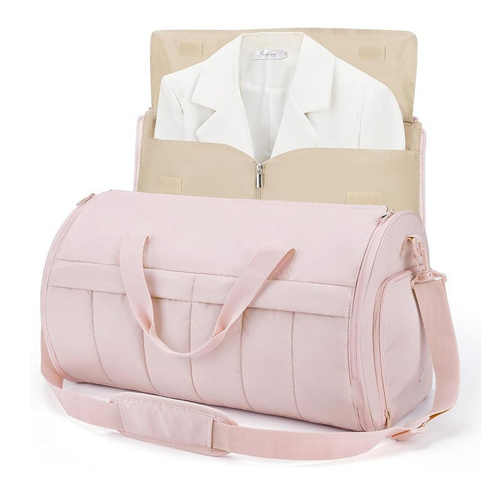 Multifunctional Business Travel Bag with Separate Suit Compartment Bowlift