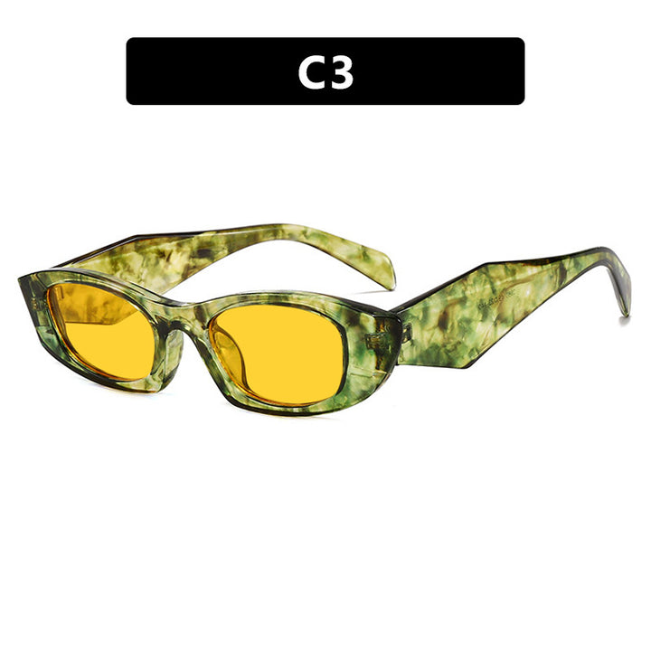 Women's trendy cat-eye sunglasses with unique frame and UV protection Bowlift