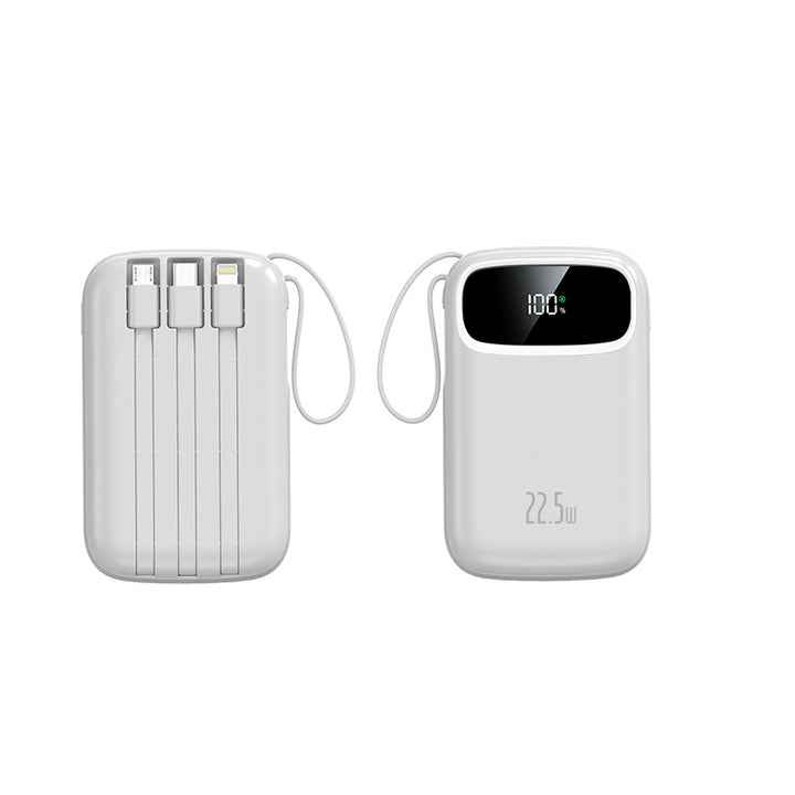 Portable power bank with LED display Bowlift