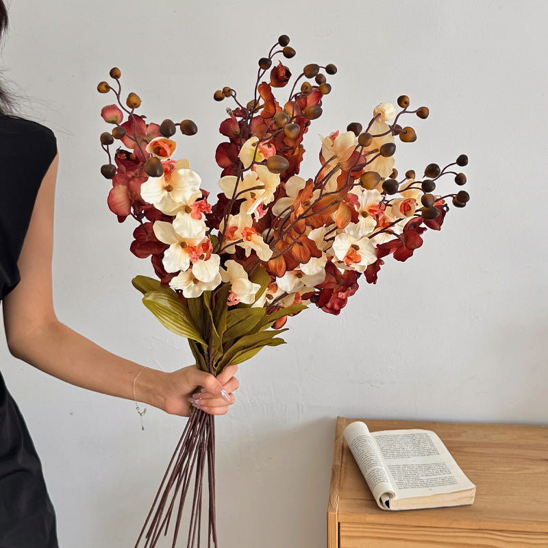 Artificial Orchid Bouquet Bowlift