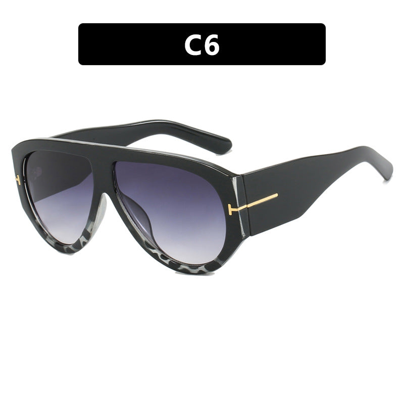 Women's Geometric Sunglasses with Modern Frame and Polarized Lenses Bowlift