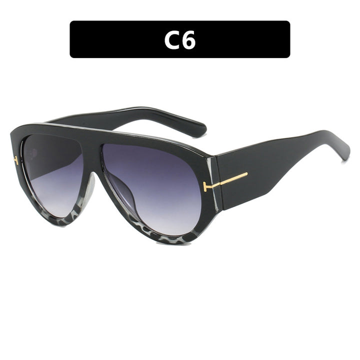 Women's Geometric Sunglasses with Modern Frame and Polarized Lenses Bowlift