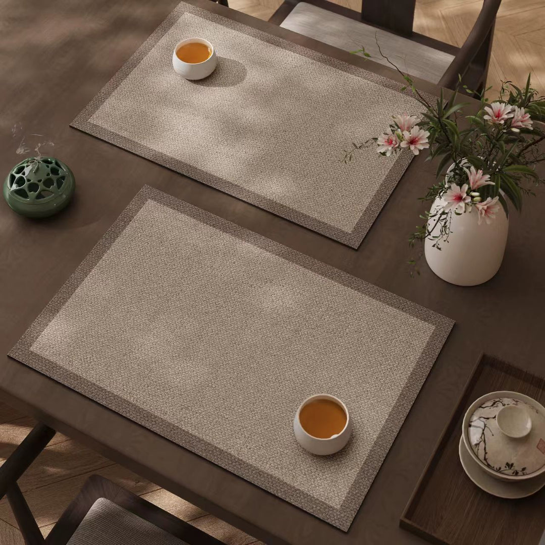 Elegant Textured Table Placemats
