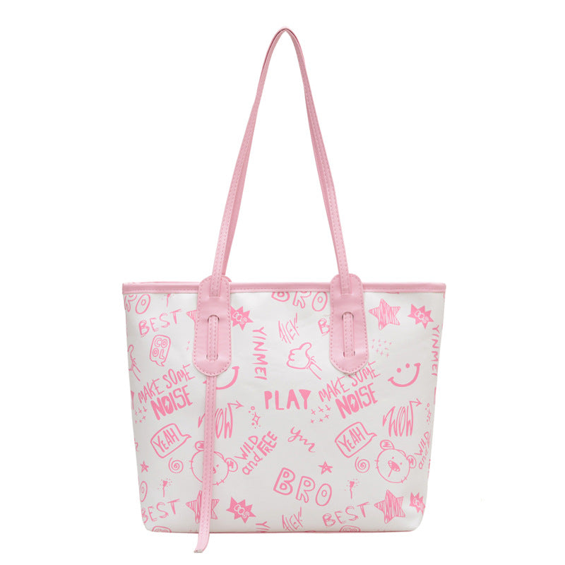 WoPlayful Graphic Tote Bag Bowlift