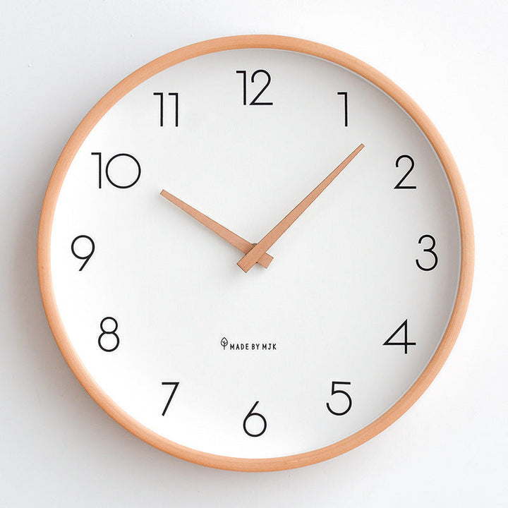 BowLift | Nordic Minimalist Wood Silent Wall Clock