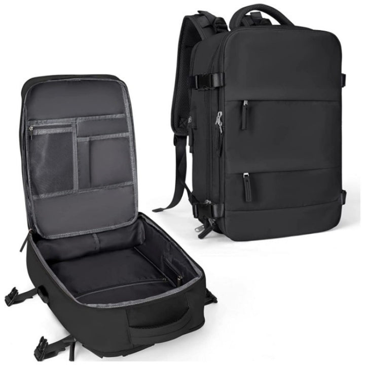Multi-Compartment Travel Backpack Bowlift