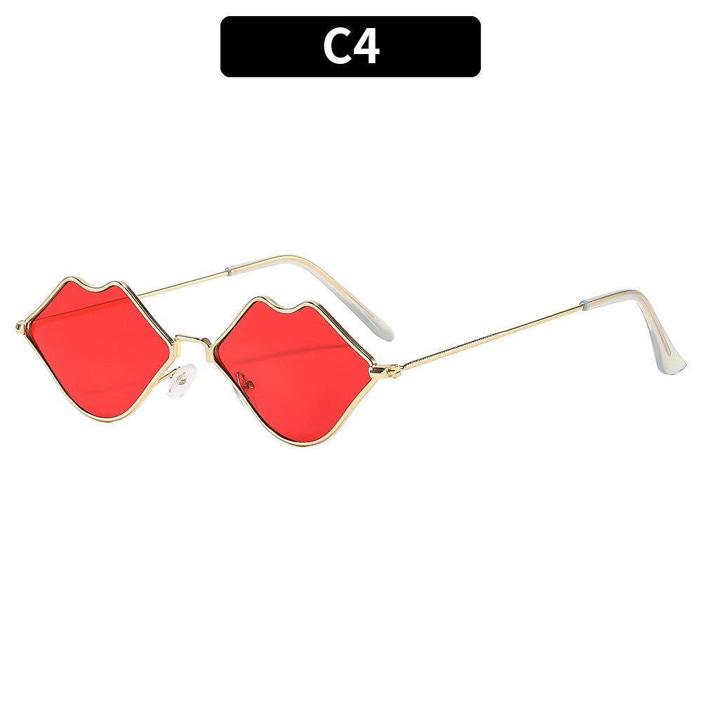 Quirky Lip-Shaped Sunglasses