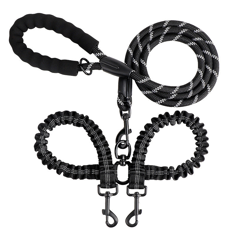 Bungee Training Dog Leash with Dual Handle