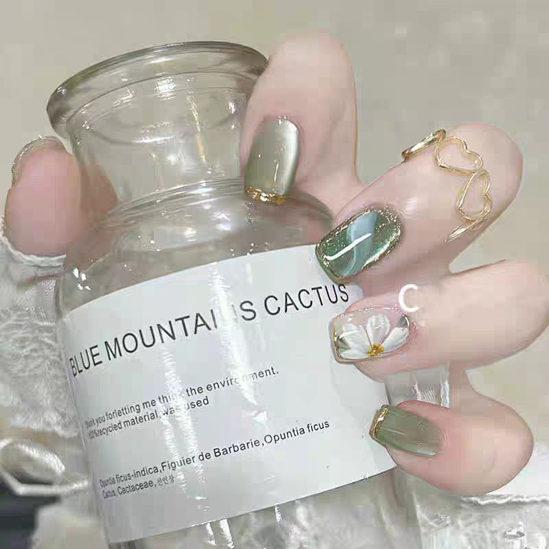 Creative Cartoon-Themed Press-On Nails Bowlift