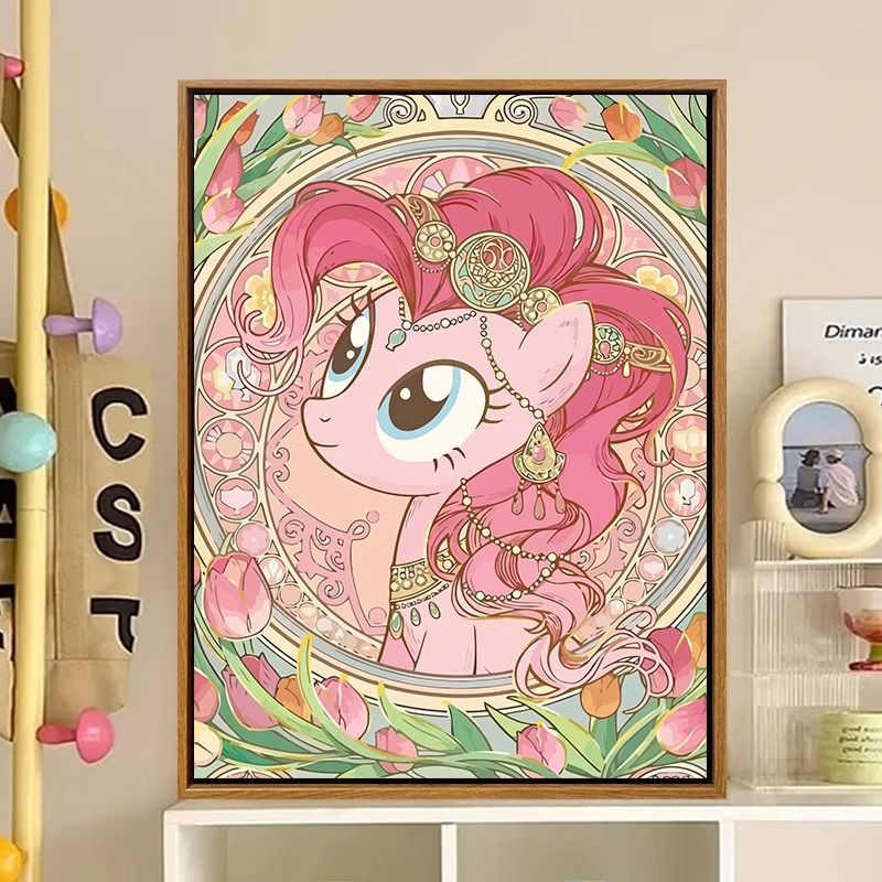 Cartoon-Inspired Fantasy Character Canvas Art Print Bowlift